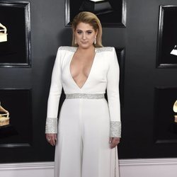 Meghan Trainor, en la alfombra roja de los Premios Grammy 2019