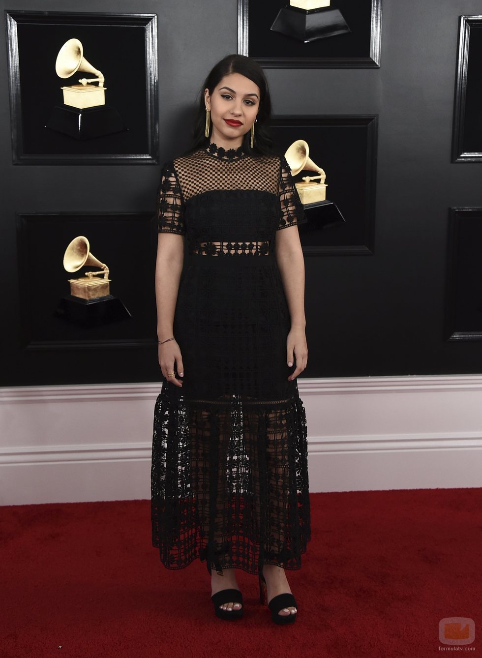 Alessia Cara, en la alfombra roja de los Premios Grammy 2019