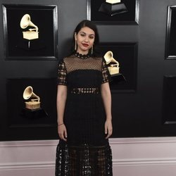 Alessia Cara, en la alfombra roja de los Premios Grammy 2019