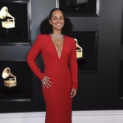 Alicia Keys, en la alfombra roja de los Premios Grammy 2019