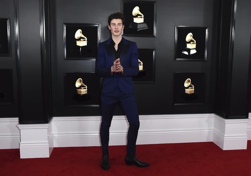 Shawn Mendes, en la alfombra roja de los Premios Grammy 2019