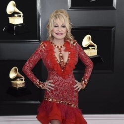 Dolly Parton, en la alfombra roja de los Premios Grammy 2019