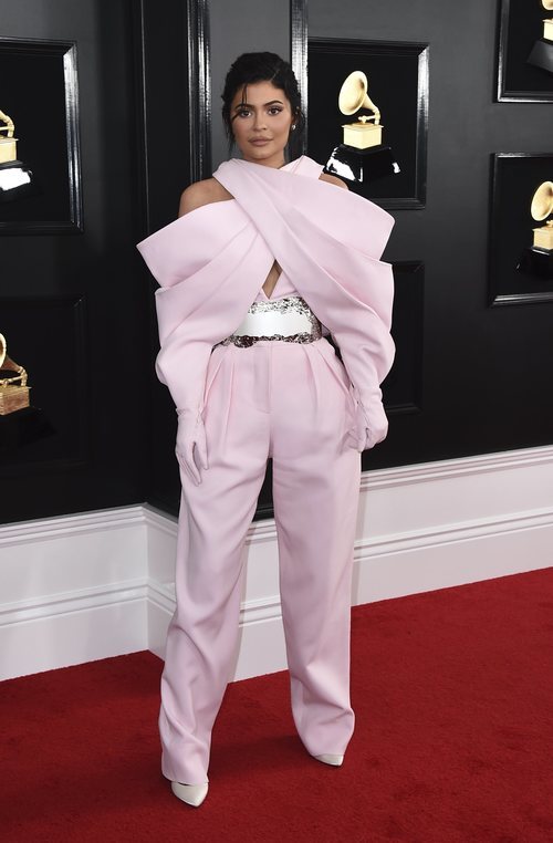 Kylie Jenner, en la alfombra roja de los Premios Grammy 2019