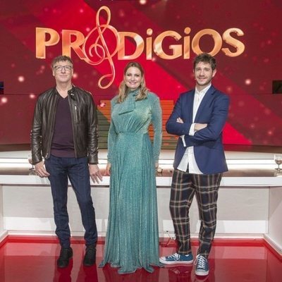 Nacho Duato, Ainhoa Arteta y Andrés Salado en 'Prodigios', el talent show de RTVE