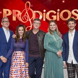 Los conductores y el jurado de 'Prodigios', el talent show de RTVE