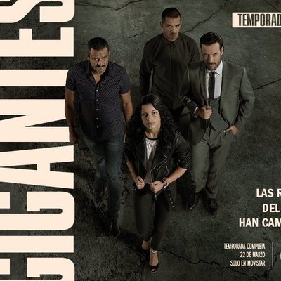 Cartel promocional de la segunda y última temporada de 'Gigantes'
