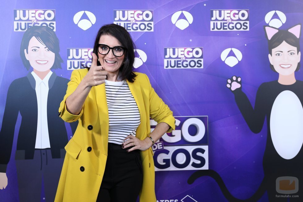 Silvia Abril en la presentación de 'Juego de juegos'