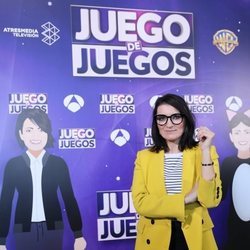 Silvia Abril posando en la presentación de 'Juego de juegos'