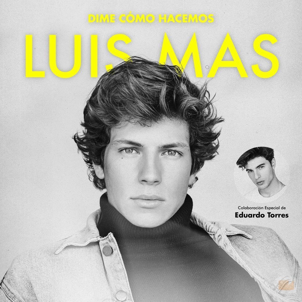 Portada de "Dime como hacemos", el primer disco de Luis Mas ('OT 2018')