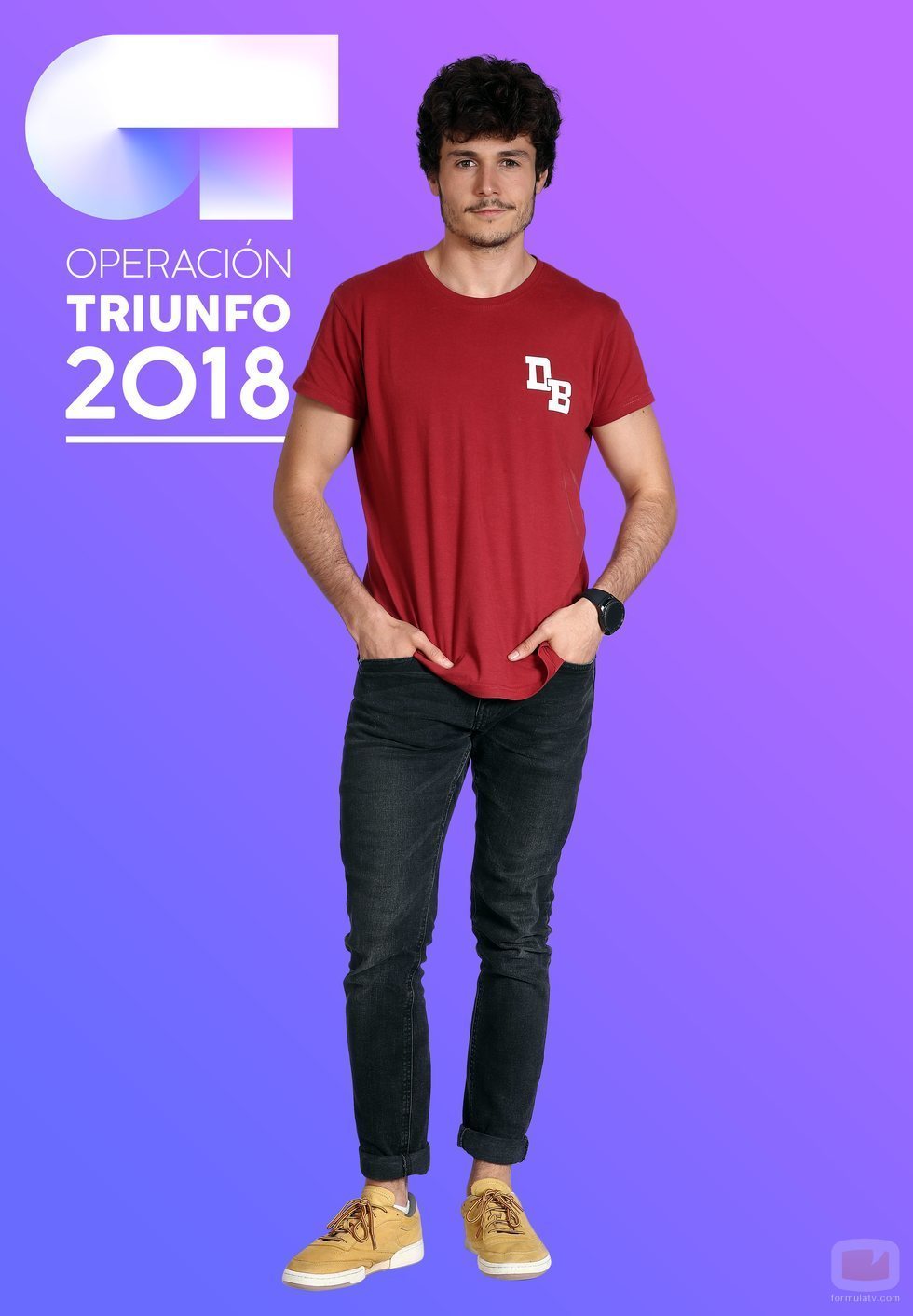Miki Núñez posa en una imagen promocional de 'OT 2018'