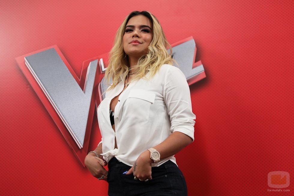 Karol G, asesora de Antonio Orozco en 'La Voz'