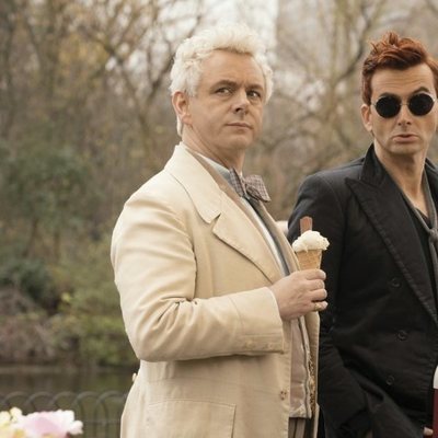 Michael Sheen y David Tennant interpretan a un ángel y un demonio en 'Good Omens'