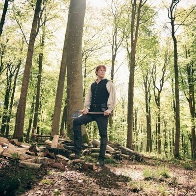 Sam Heughan en la cuarta temporada de 'Outlander'