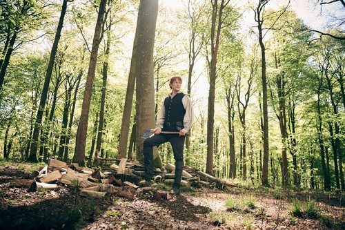 Sam Heughan en la cuarta temporada de 'Outlander'