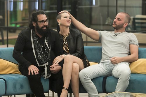 Juan Miguel, María Jesús y Antonio en la Gala 8 de 'GH Dúo'