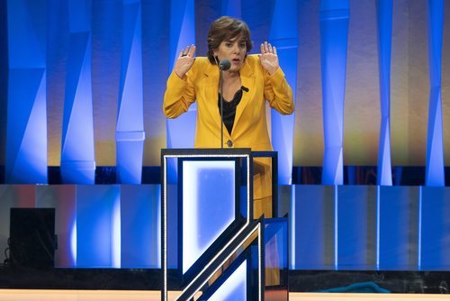 Anabel Alonso, maestra de ceremonias en 'El Roast de José Mota'