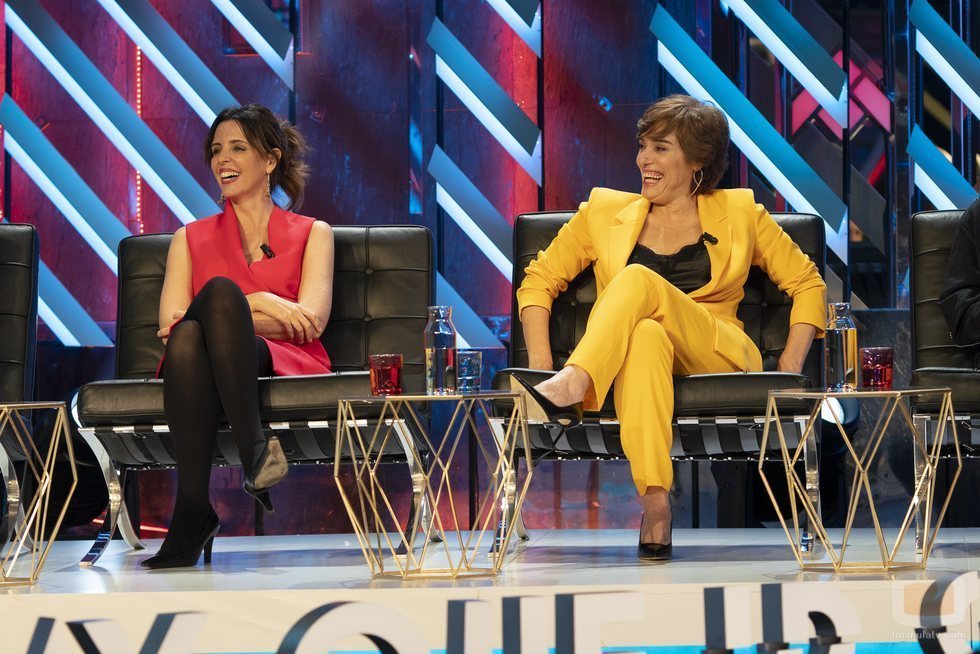 Marta González de Vega y Anabel Alonso se ríen en 'El Roast de José Mota'