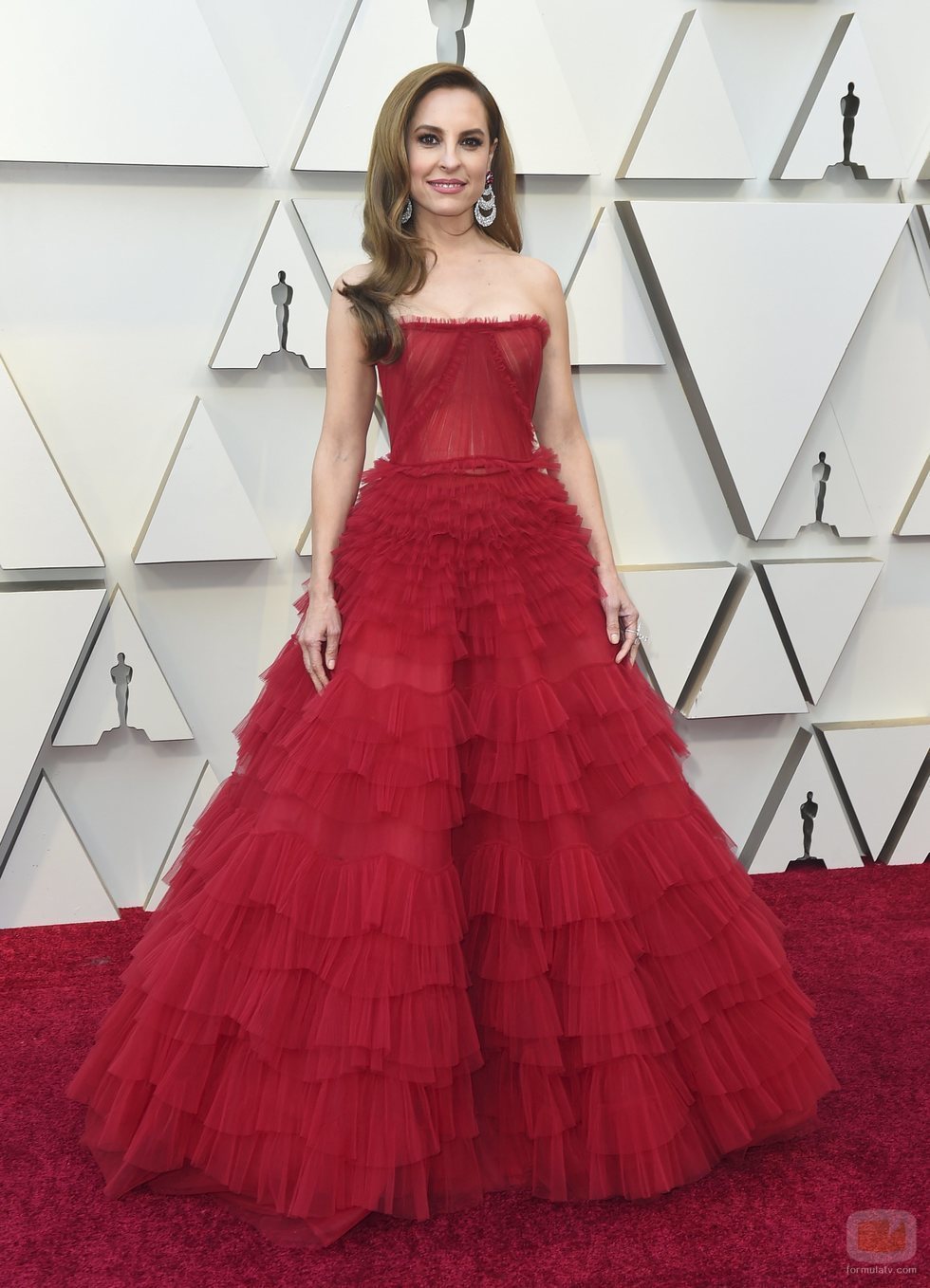 Marina de Tavira en la alfombra roja de los Oscar 2019