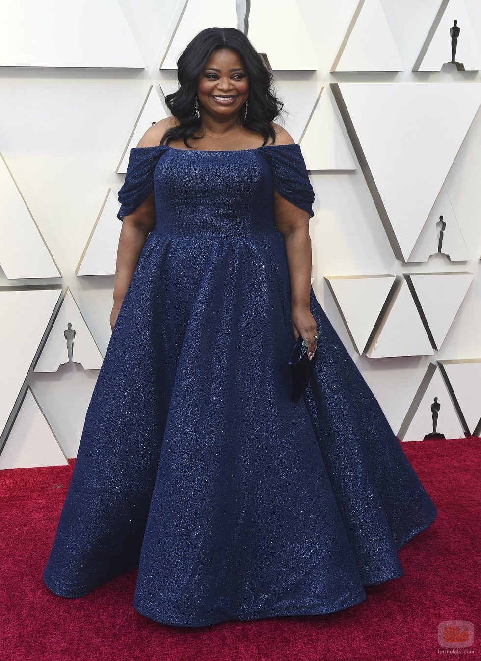 Octavia Spencer en la alfombra roja de los Oscar 2019