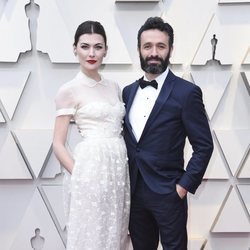 Rodrigo Sorogoyen y Marta Nieto en la alfombra roja de los Oscar 2019