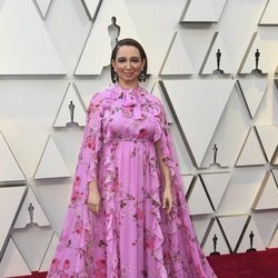 Maya Rudolph en la alfombra roja de los Oscar 2019