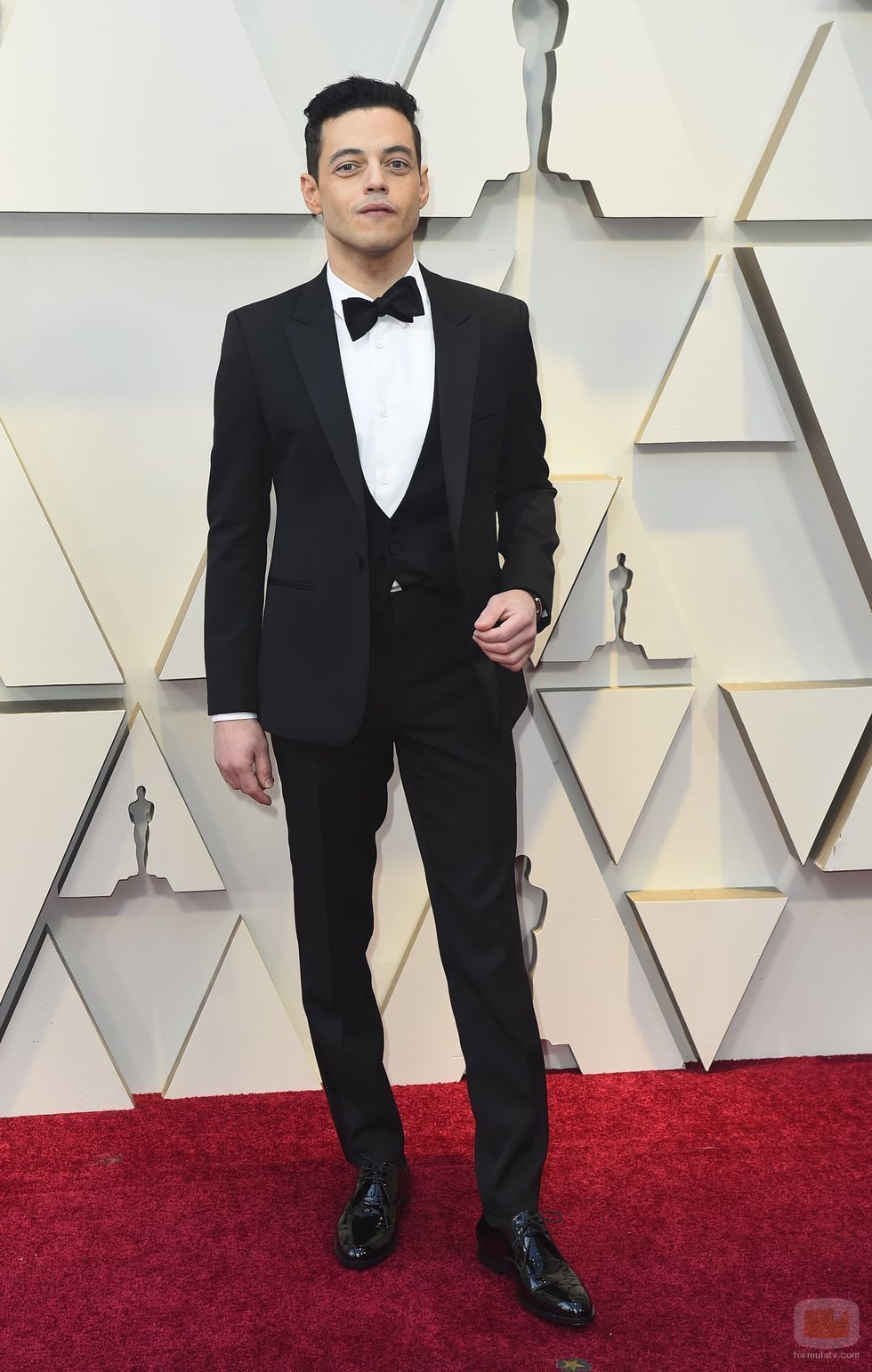 Rami Malek en la alfombra roja de los Oscar 2019