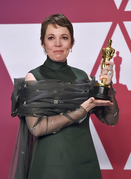 Olivia Colman, ganadora del Oscar 2019 a Mejor Actriz