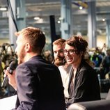 Lena Headey, en una de las charlas de la Heroes Comic Con de Valencia