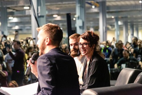Lena Headey, en una de las charlas de la Heroes Comic Con de Valencia