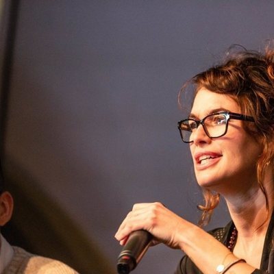 Lena Headey durante su visita a la Heroes Comic Con de Valencia