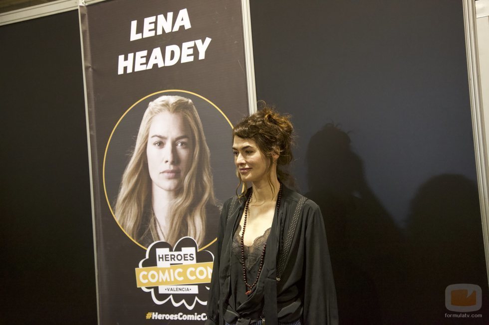 Lena Headey, en la Heroes Comic Con de Valencia 2019