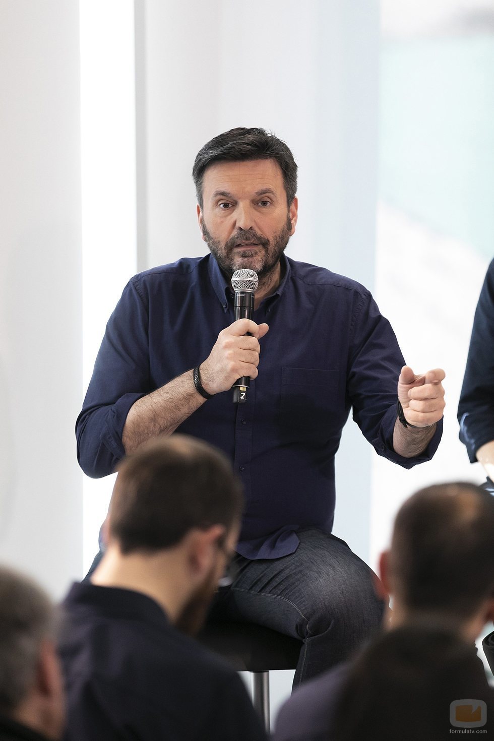 Juan Andrés García Ropero 'Bropi' en la presentación de la temporada 2019 de Fórmula 1 en Movistar F1