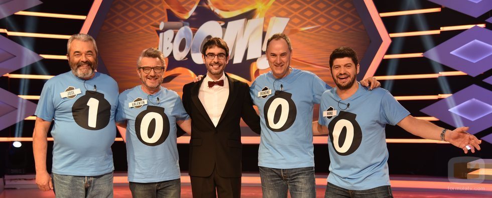 Los Lobos y Juanra Bonet en el programa 1000 de '¡Boom!'
