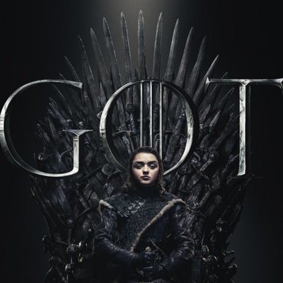 Póster individual de Arya Stark para la octava temporada de 'Juego de Tronos'