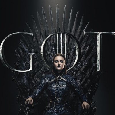 Póster individual de Sansa Stark para la octava temporada de 'Juego de Tronos'