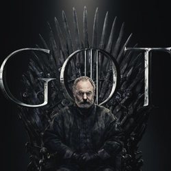 Póster individual de Davos Seaworth para la octava temporada de 'Juego de Tronos'