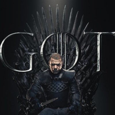 Póster individual de Gusano Gris para la octava temporada de 'Juego de Tronos'