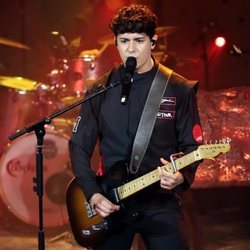 Alfred García en el concierto de la gira "1016" en Madrid