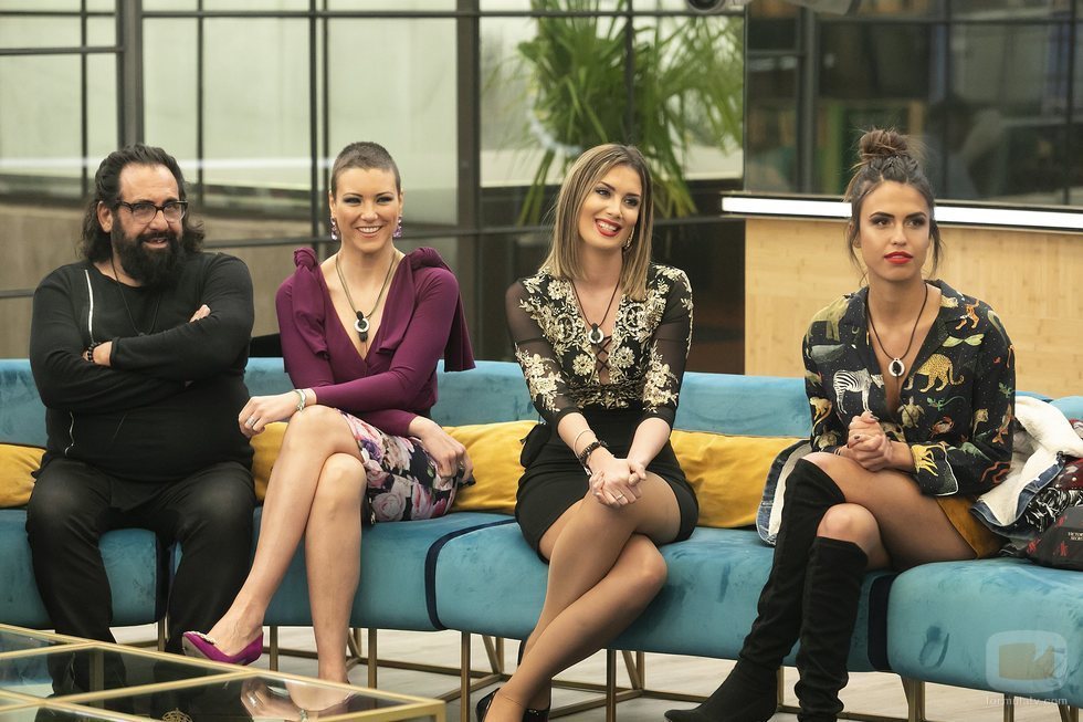 Juan Miguel, María Jesús, Candela y Sofía en la Gala 9 de 'GH Dúo'