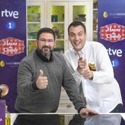 Dani García y Antonio Romero en 'Hacer de comer', de La 1