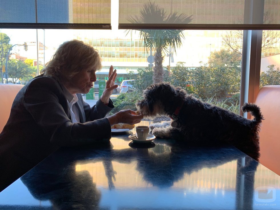 Mercedes Milá desayuna junto a Scott en 'Scott y Milá'