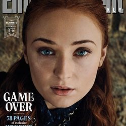 Sophie Turner como Sansa Stark de 'Juego de Tronos' en la revista EW