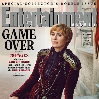 Lena Headey como Cersei Lannister de 'Juego de Tronos' en la revista EW