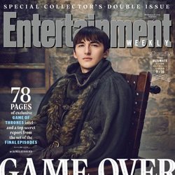 Isaac Hempstead-Wright como Bran Stark de 'Juego de Tronos' en la revista EW