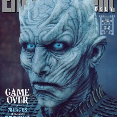 Vladimir Furdik como El Rey de la Noche de 'Juego de Tronos' en la revista EW