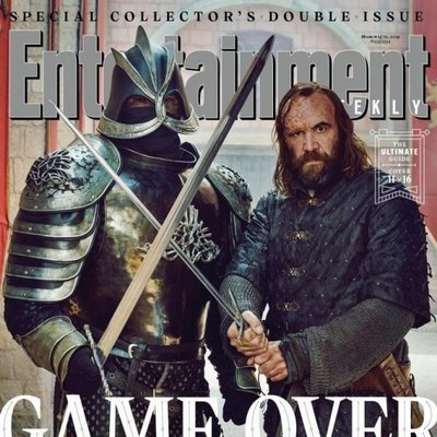 Rory McCann y Hafpór Júlíus Björnsson como Sandor Clegane y La Montaña de 'Juego de Tronos' para EW