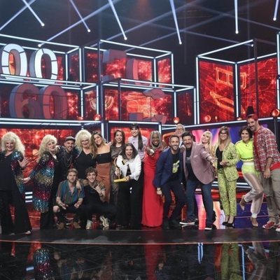 Foto familiar en la Gala 3 de 'La mejor canción jamás cantada'