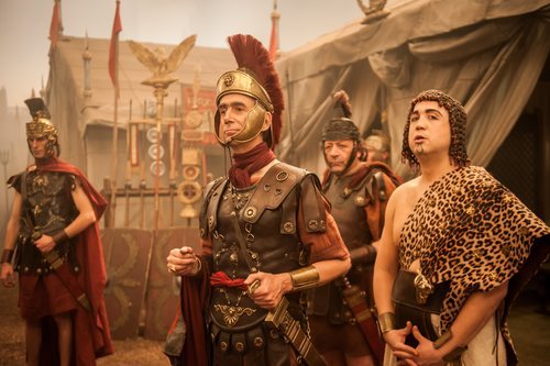 César Sarachu interpreta a un romano en 'Justo antes de Cristo'