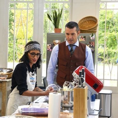 Mónica y Jesús Vázquez en 'Bake Off España'