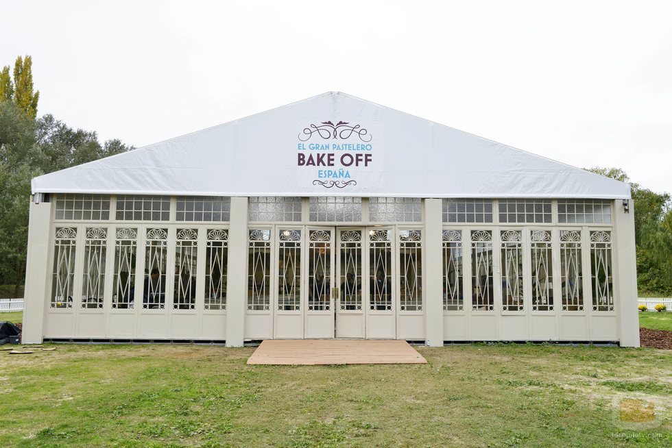 La carpa de 'Bake Off España'